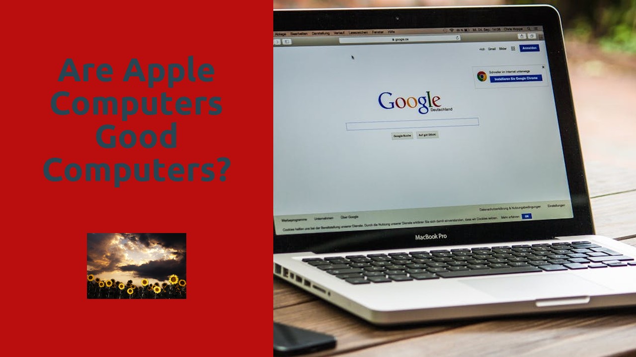 Are Apple computers good computers?