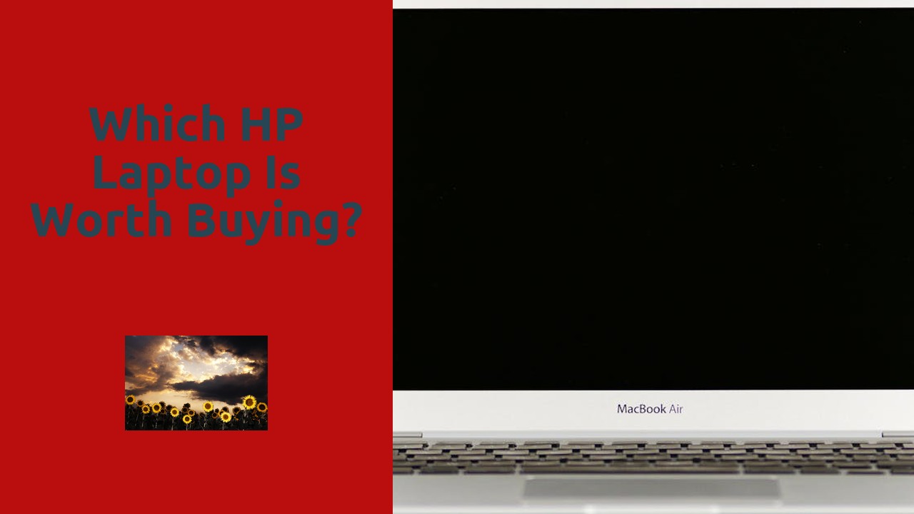 Which HP laptop is worth buying?